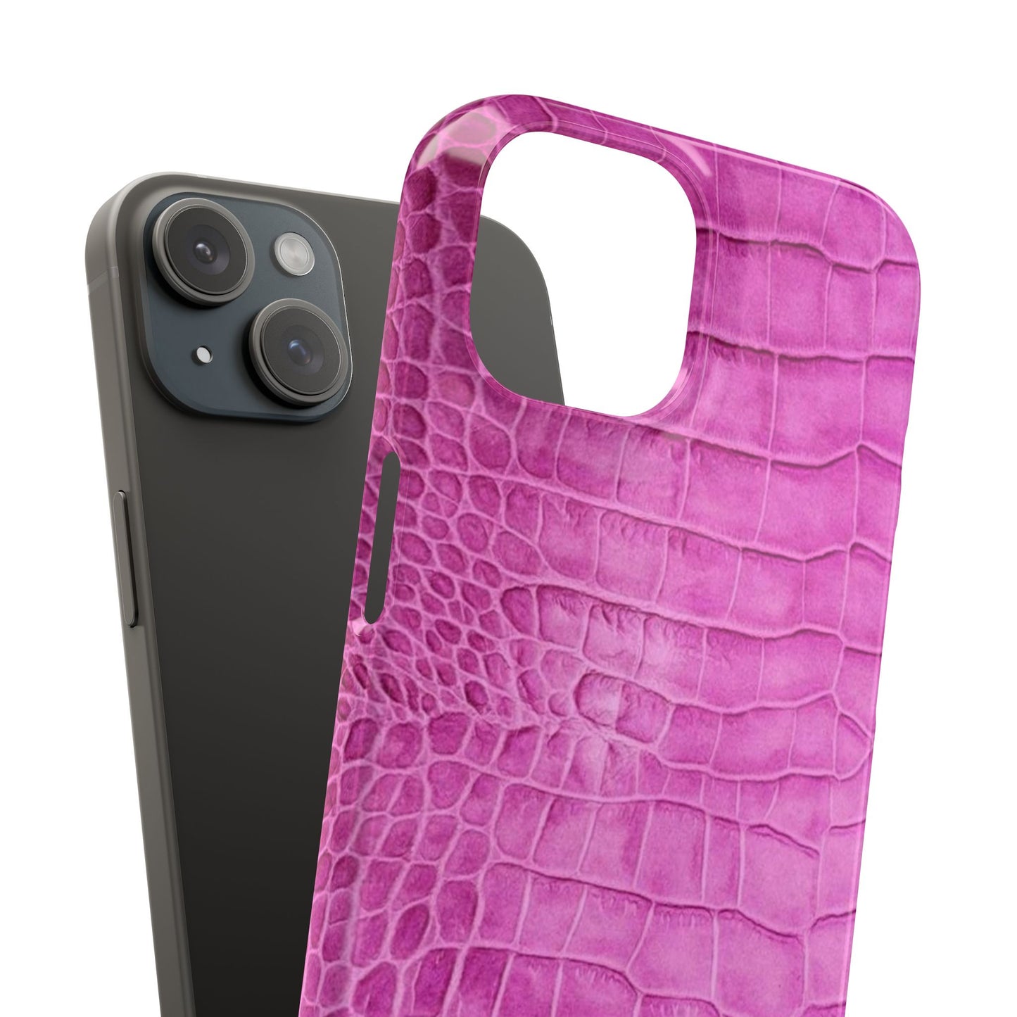 Purple Croc Case