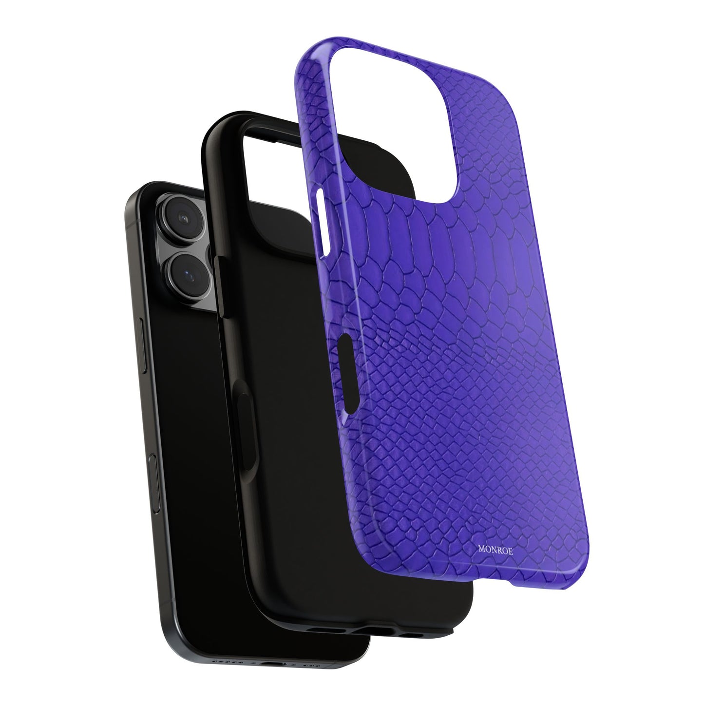 Dark Purple Snake Tough Case