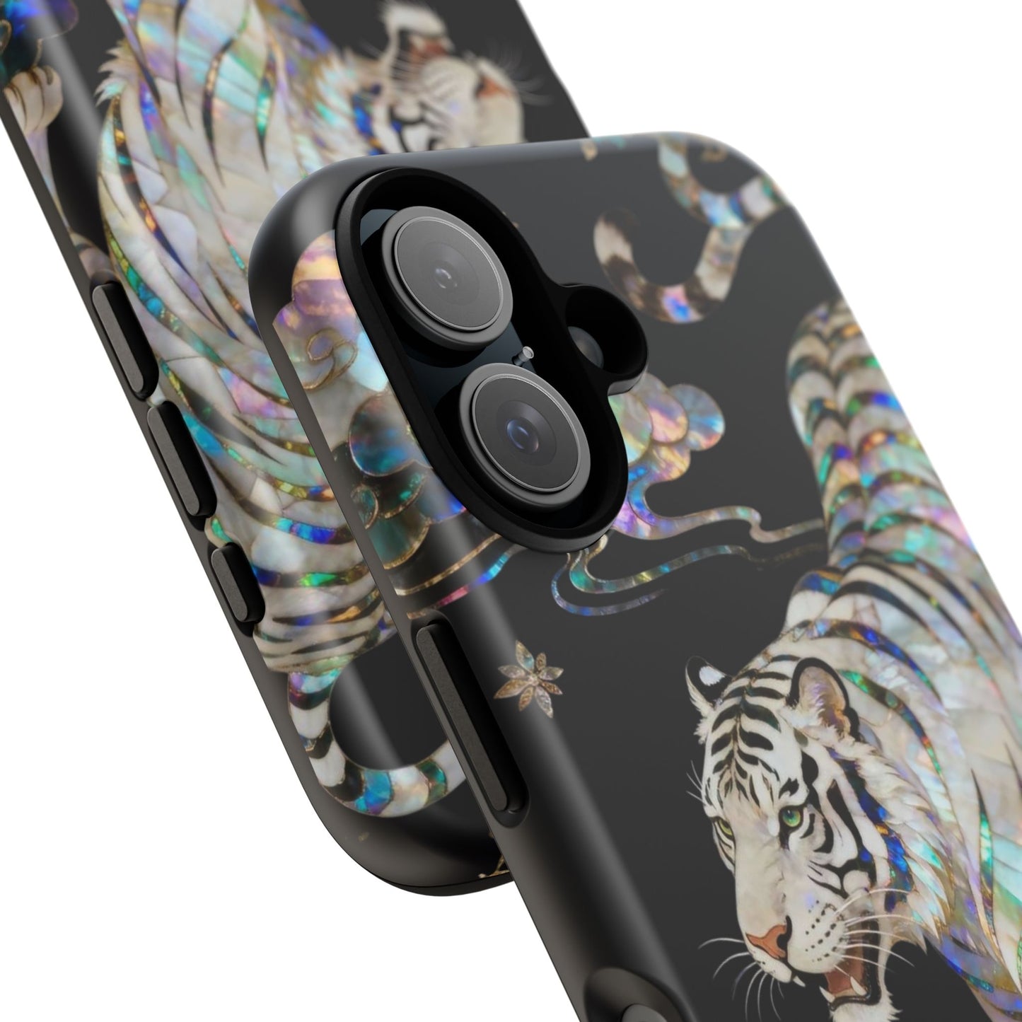 Iridescent White Tiger Tough Case