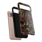 Floral Cross Pattern Tough Case