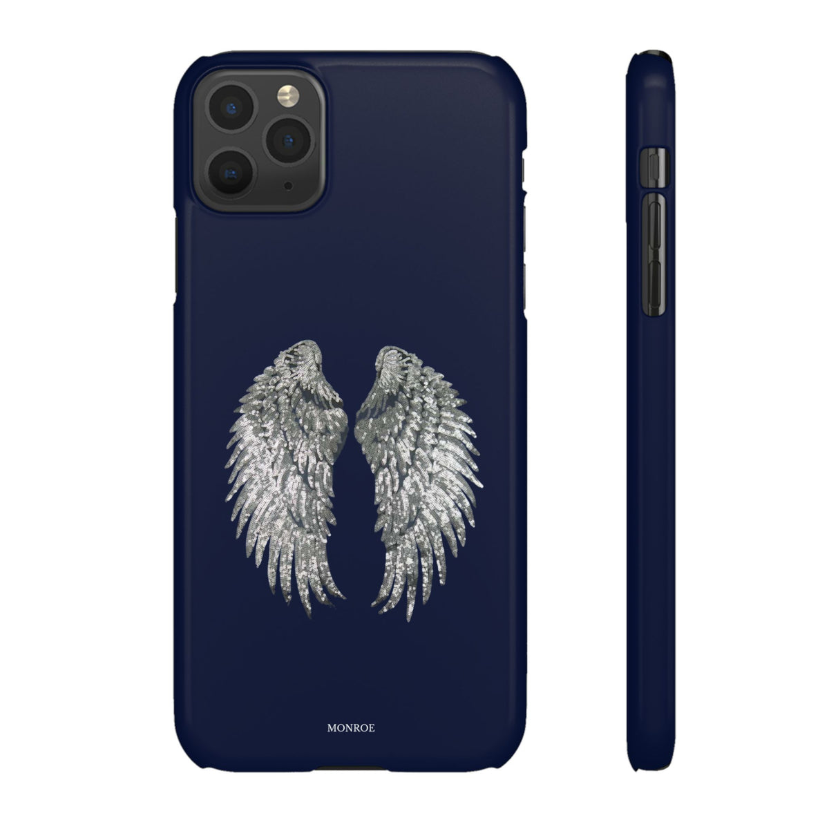 Navy Angel Wings Case