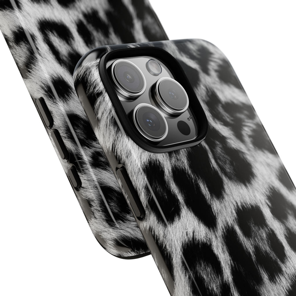 B&W Leopard Phone Case