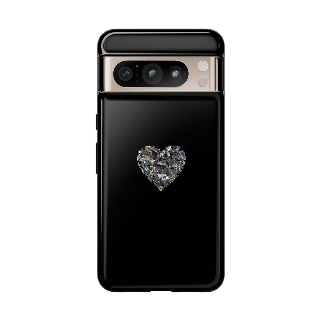 Crystal Heart Phone Case