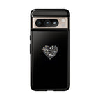 Crystal Heart Phone Case