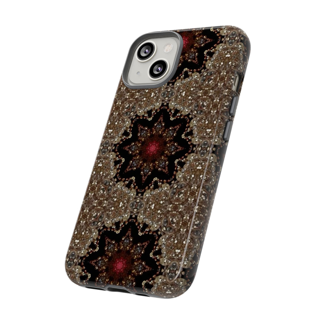Brown Mandala Tough Protective Case
