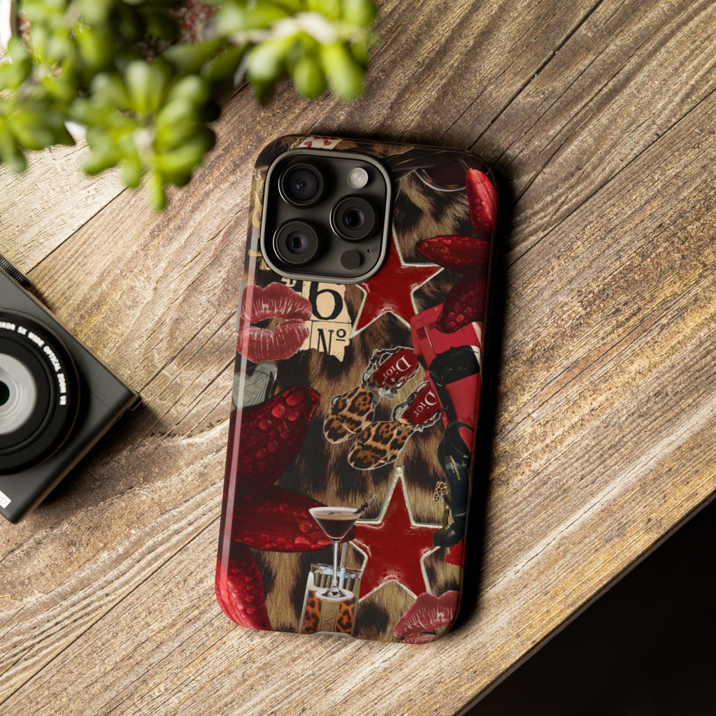 Cheetah Red Phone Case