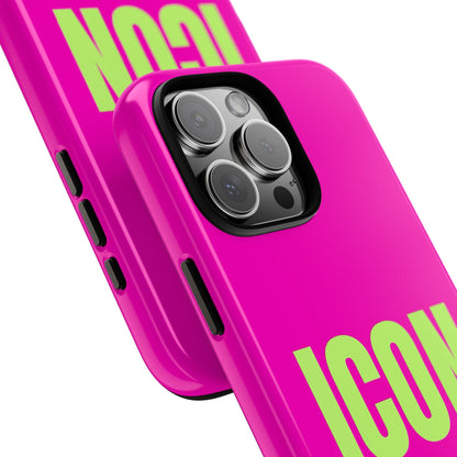 Neon ICON Pink Tough Case