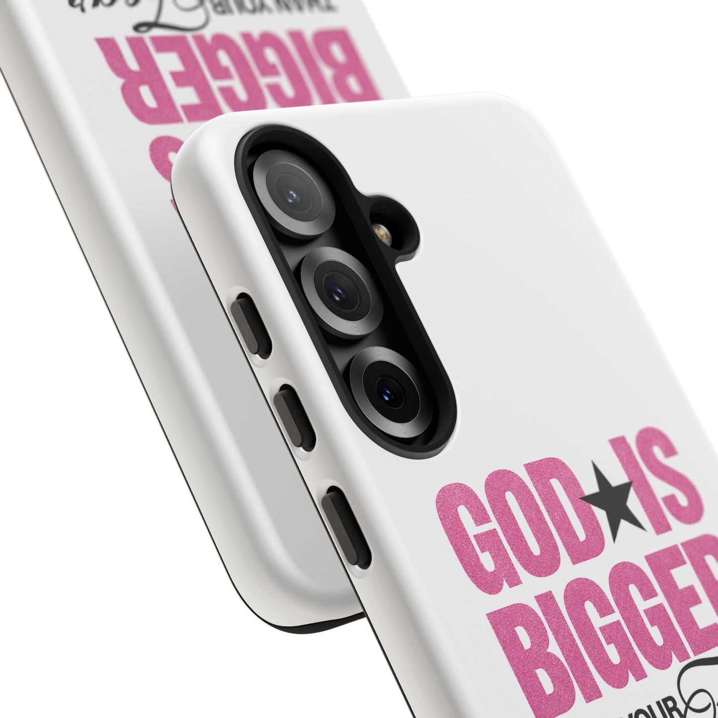 "God Is Bigger Than Your Fear" Tough Case