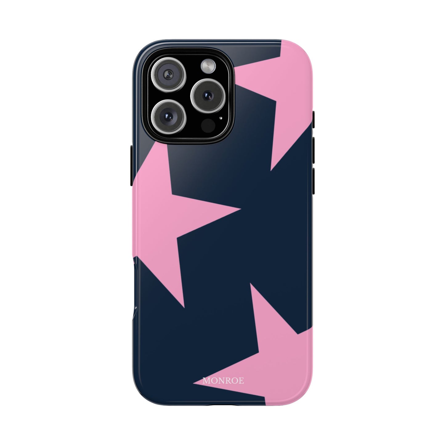 Navy & Pink Star Tough Cover