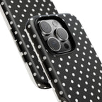 Black Polka Dot Phone Case