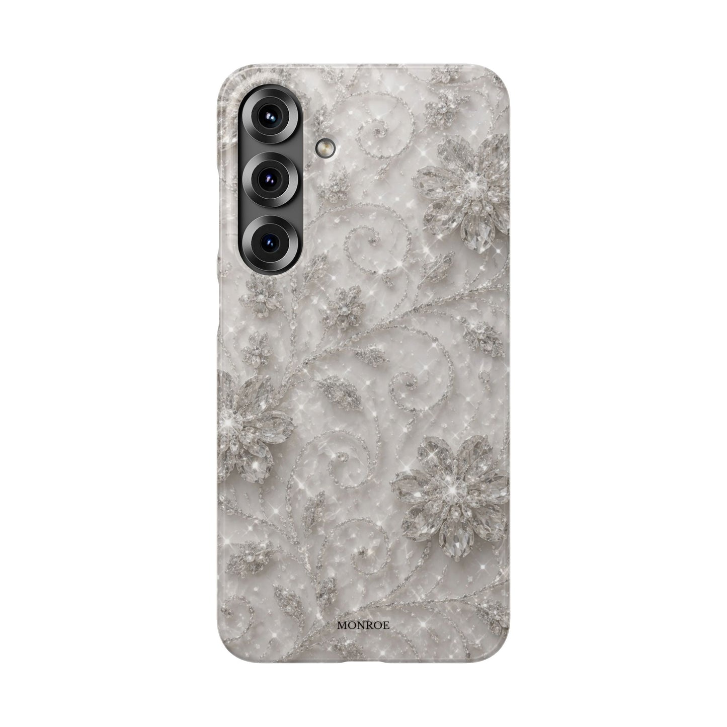 Glittery Floral Case