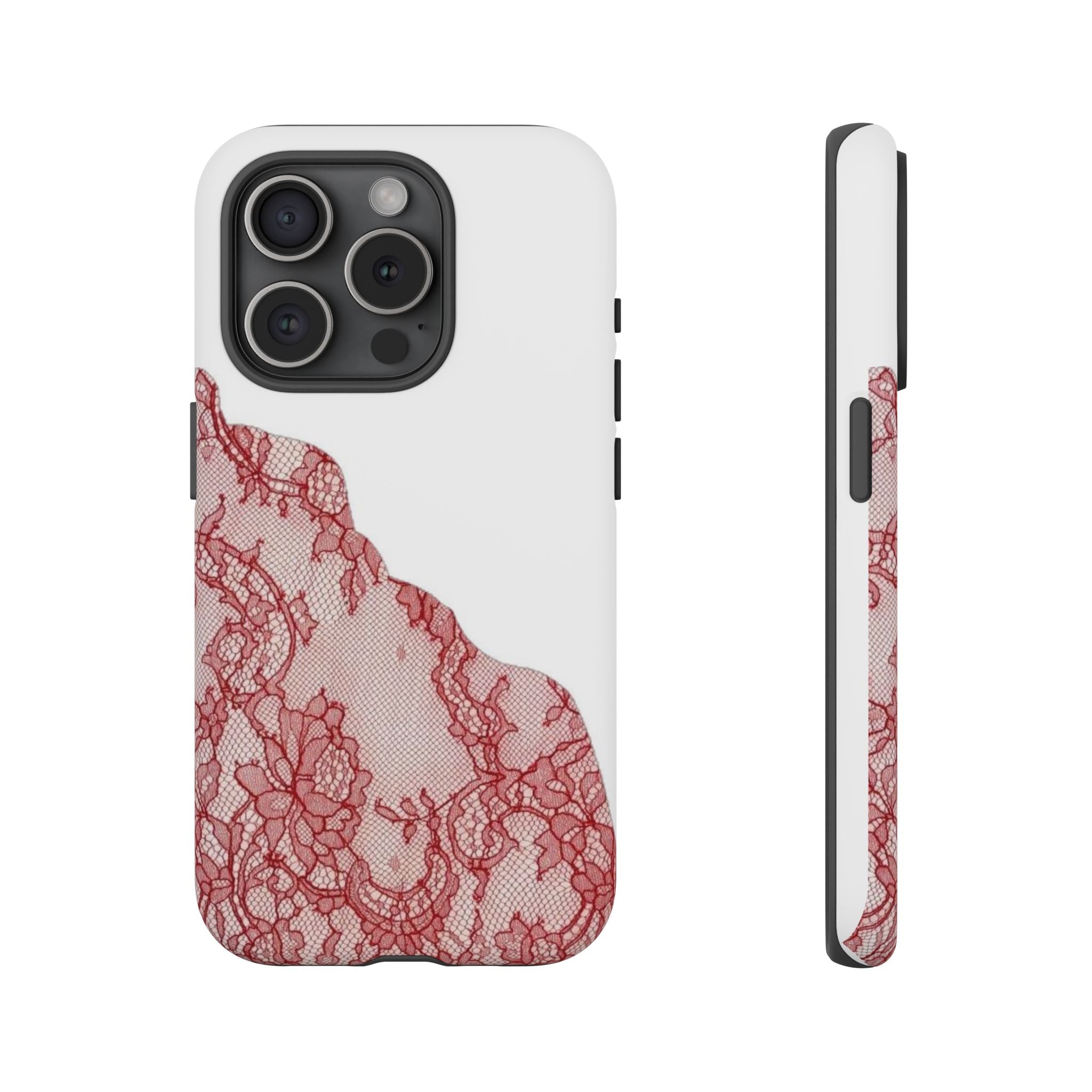Red Lace Phone Case