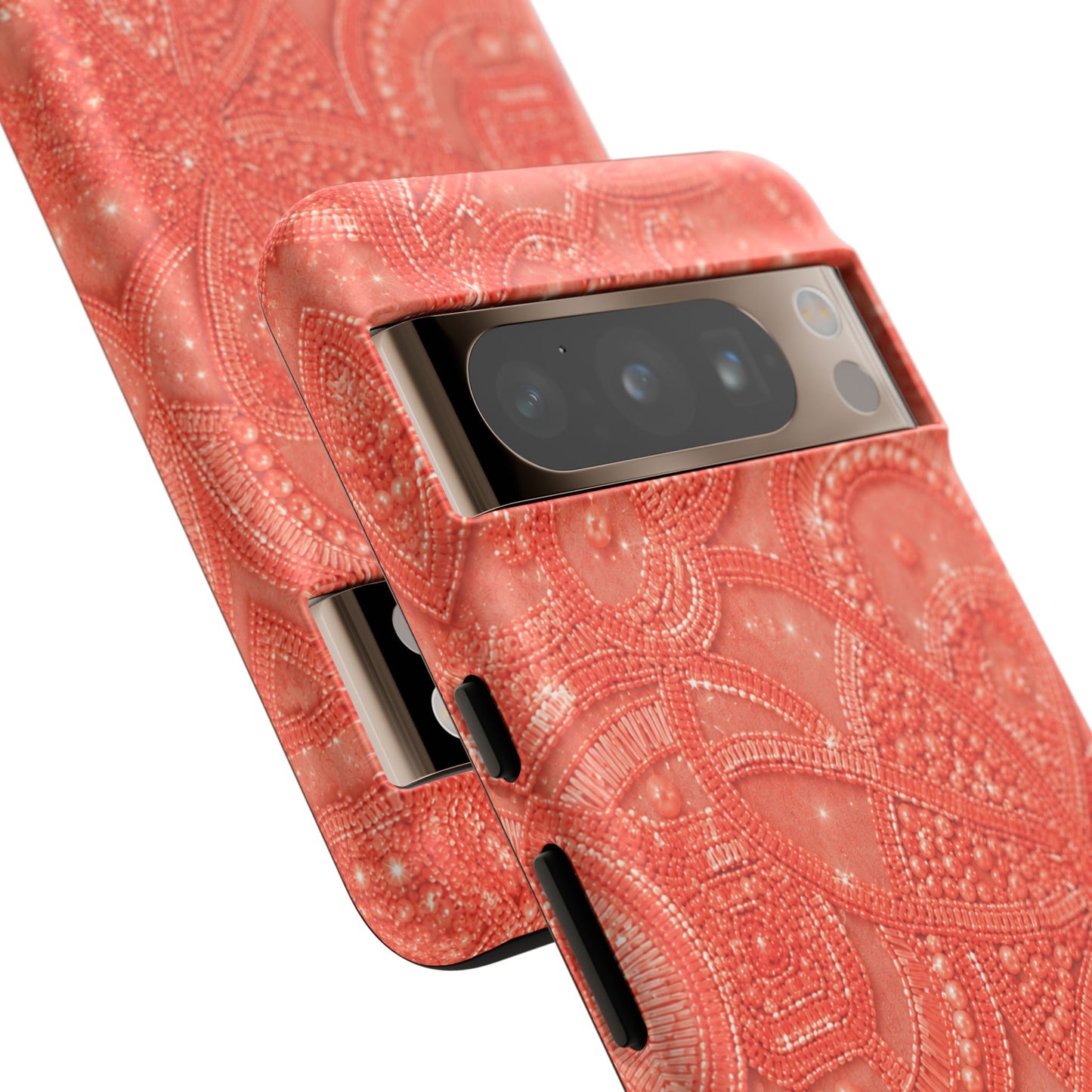 Coral Lace Tough Case