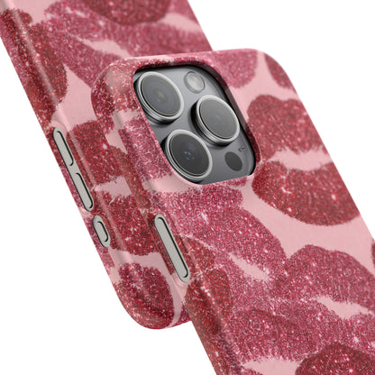 Pink Glitter Kiss Case