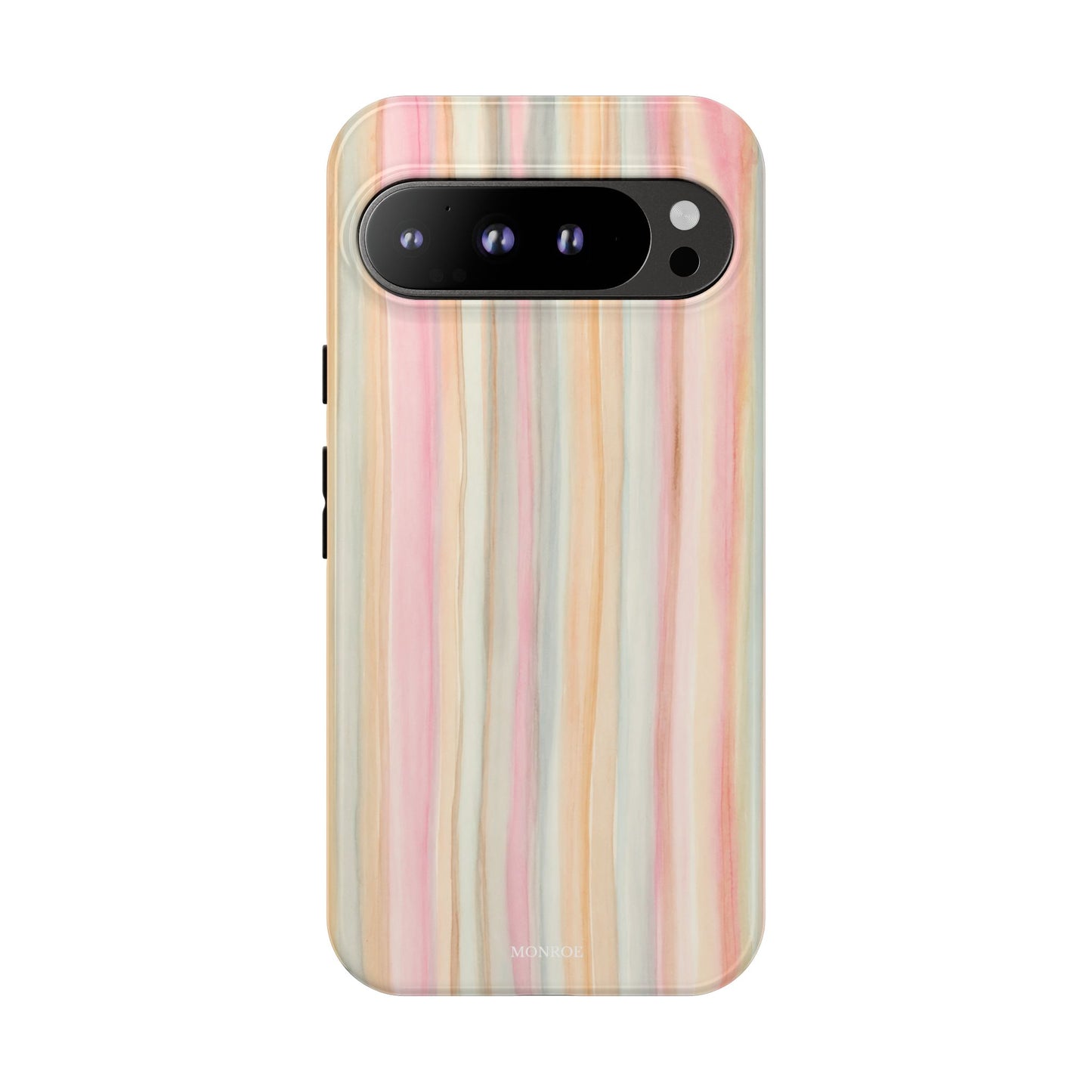 Pastel Watercolor Stripe Tough Case