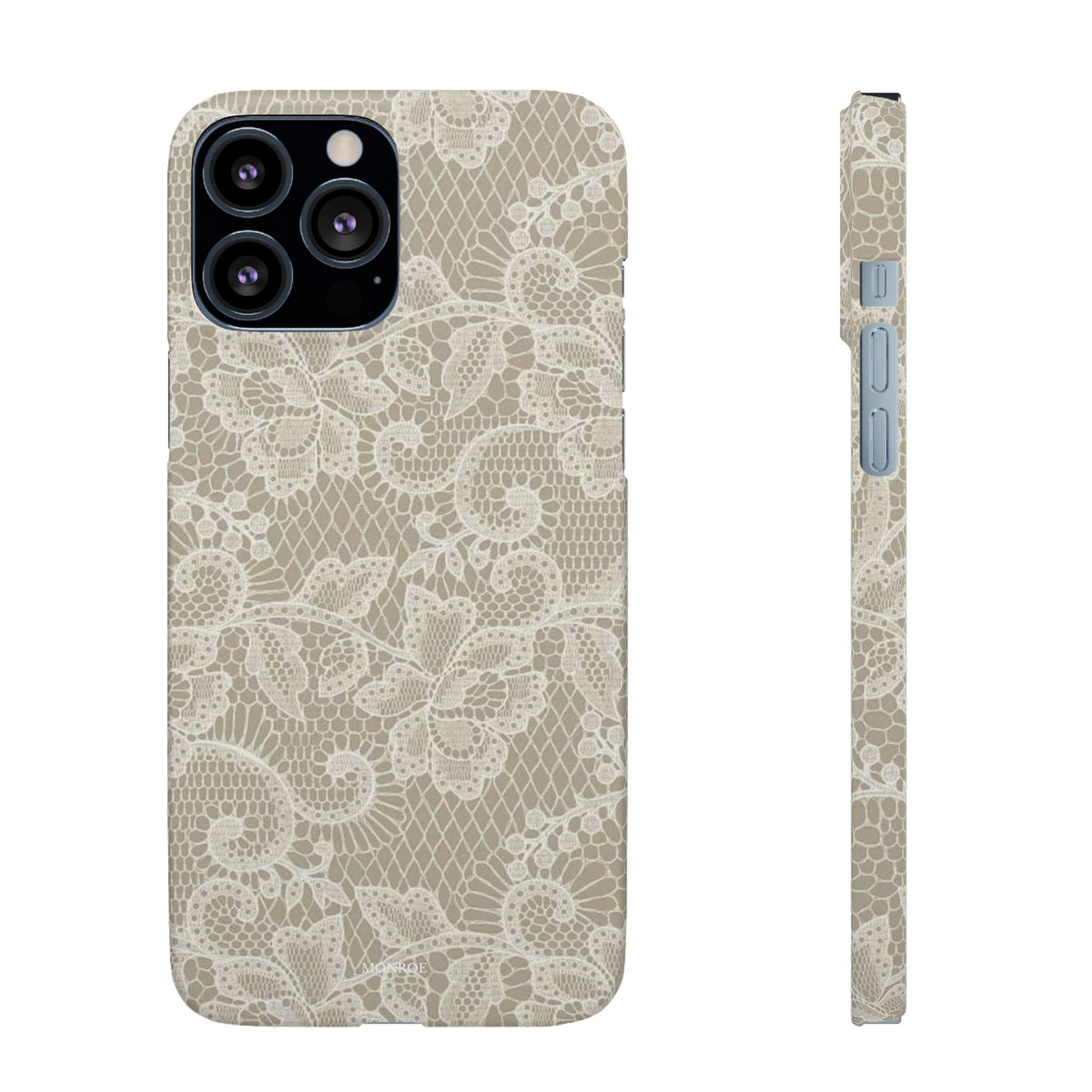 Vintage Beige Lace Case