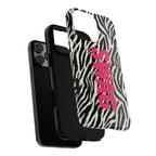 'SWAG' Zebra Print Tough Case