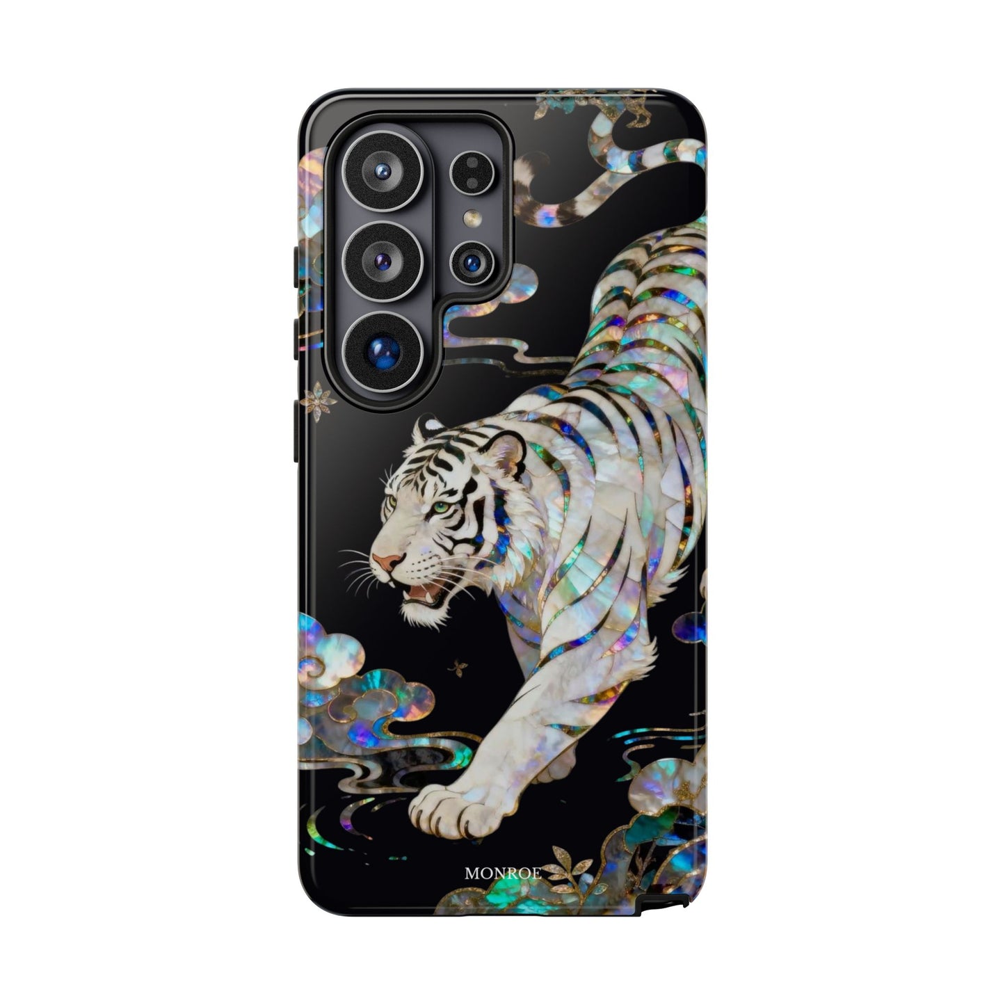 Iridescent White Tiger Tough Case