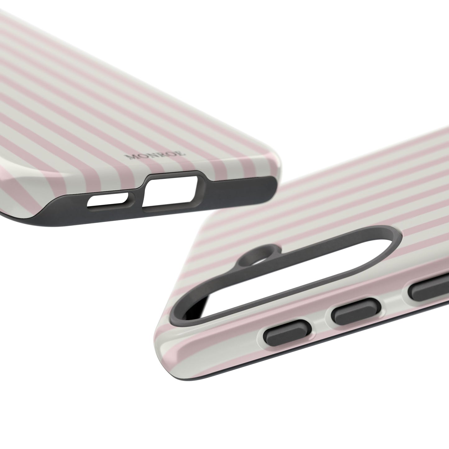 Light Pink Stripe Tough Phone Case