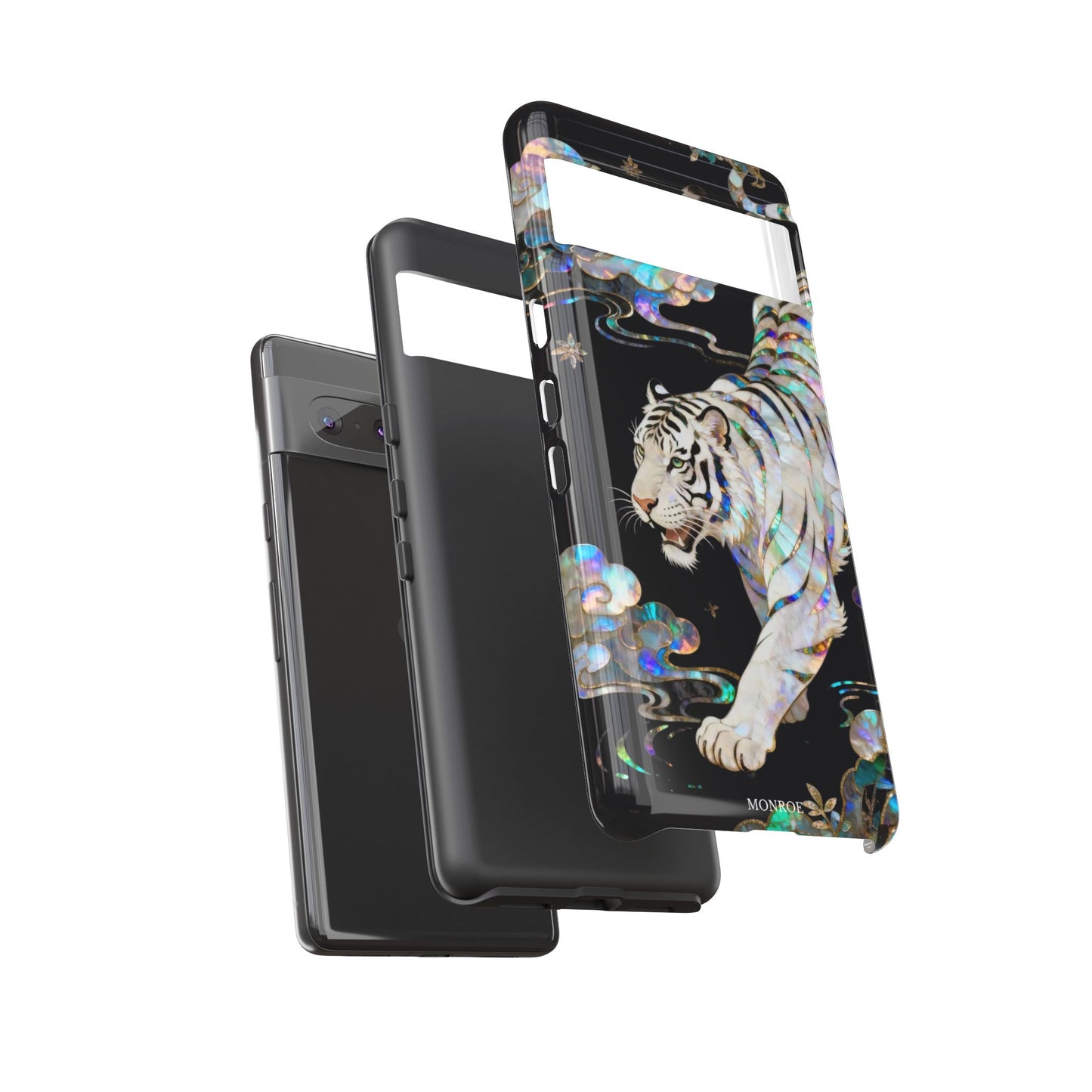 Iridescent White Tiger Tough Case