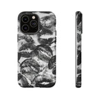 Black and Kiss Design Phone Case