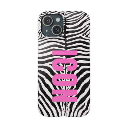 Icon Zebra Striped Case