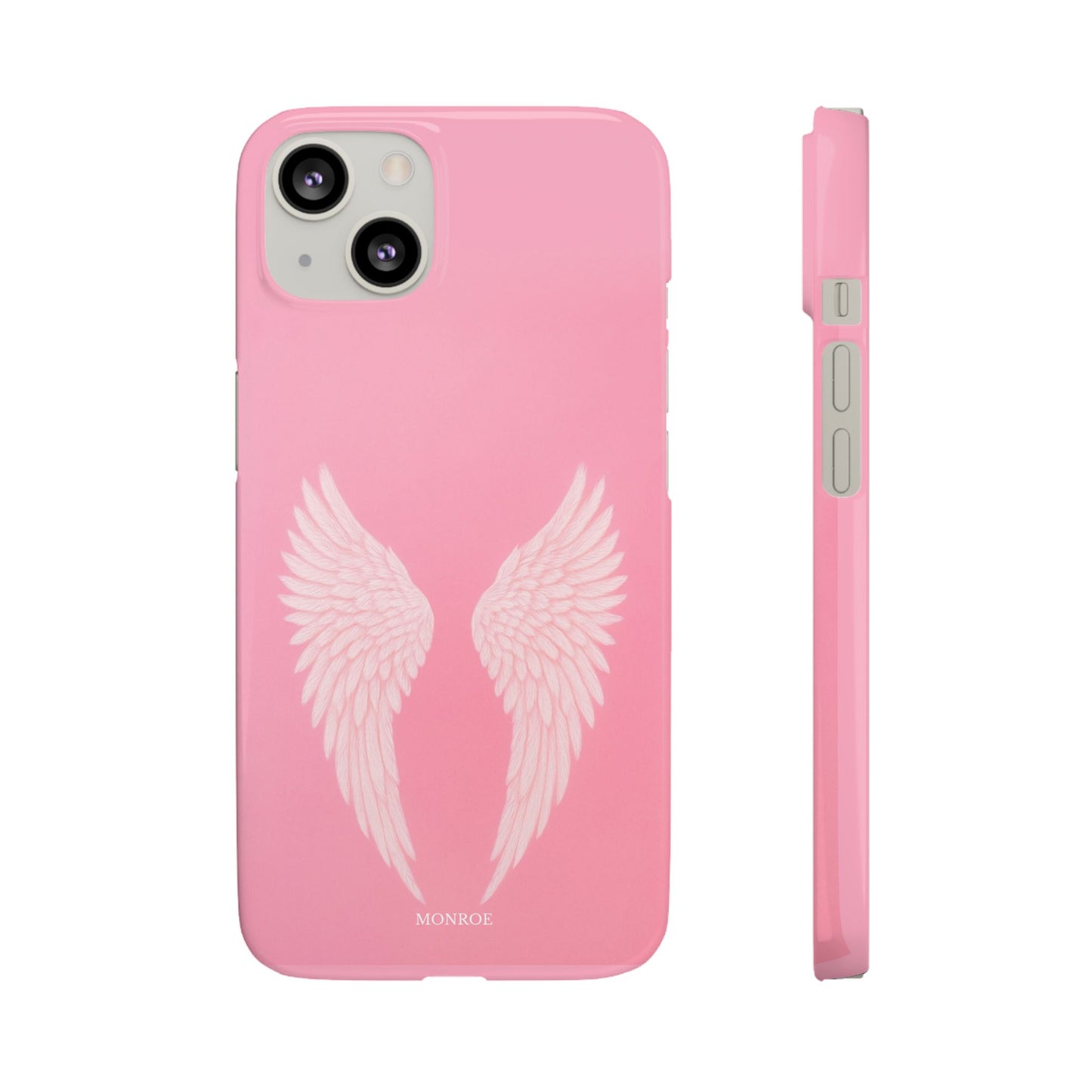 Pink Angel Wings Case