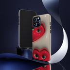 3D Hearts Phone Case