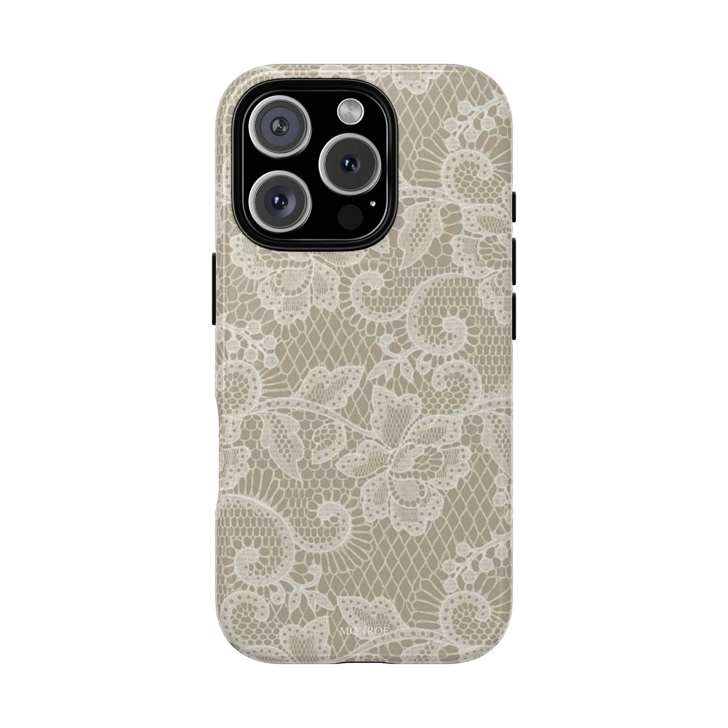 Vintage Beige Lace MagSafe Case
