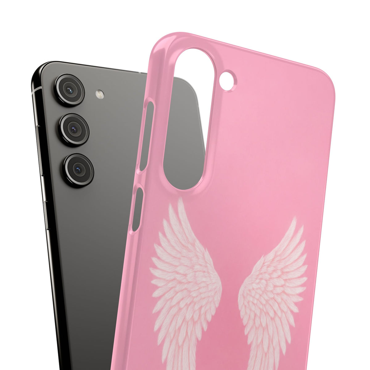 Pink Angel Wings Case