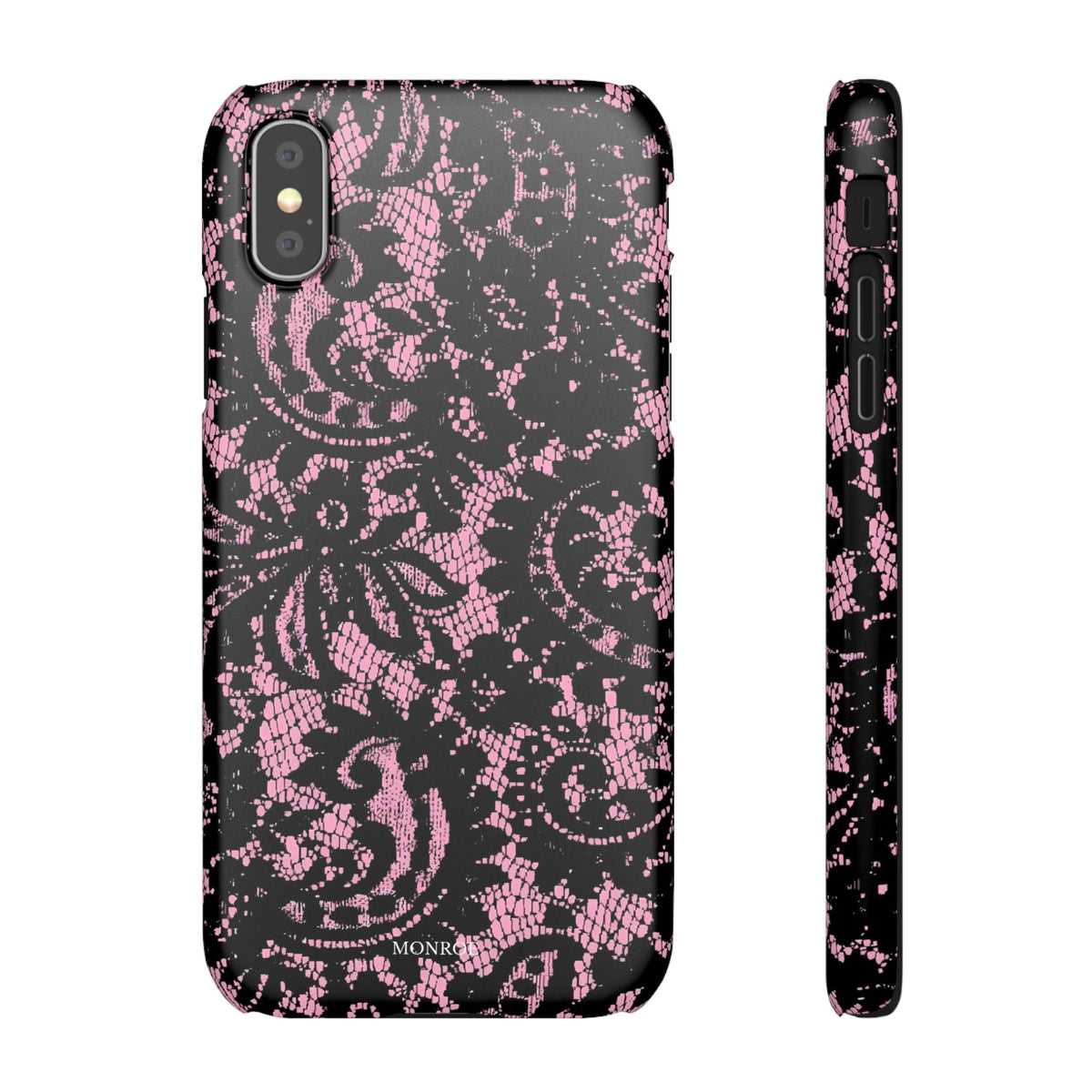 Pink Lace Pattern Case