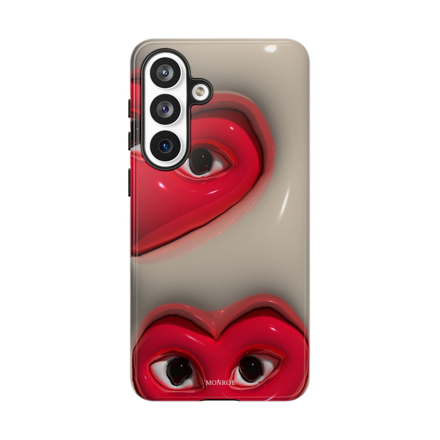 Red Heart Eyes Tough Case