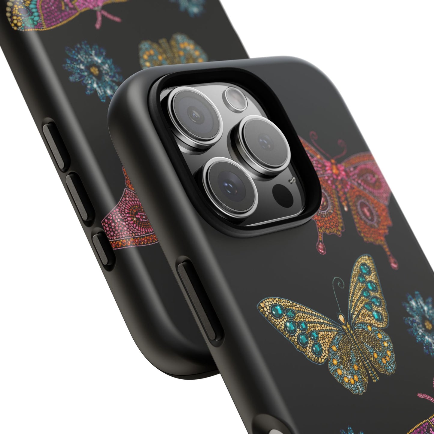 Butterfly Beaded Tough Case