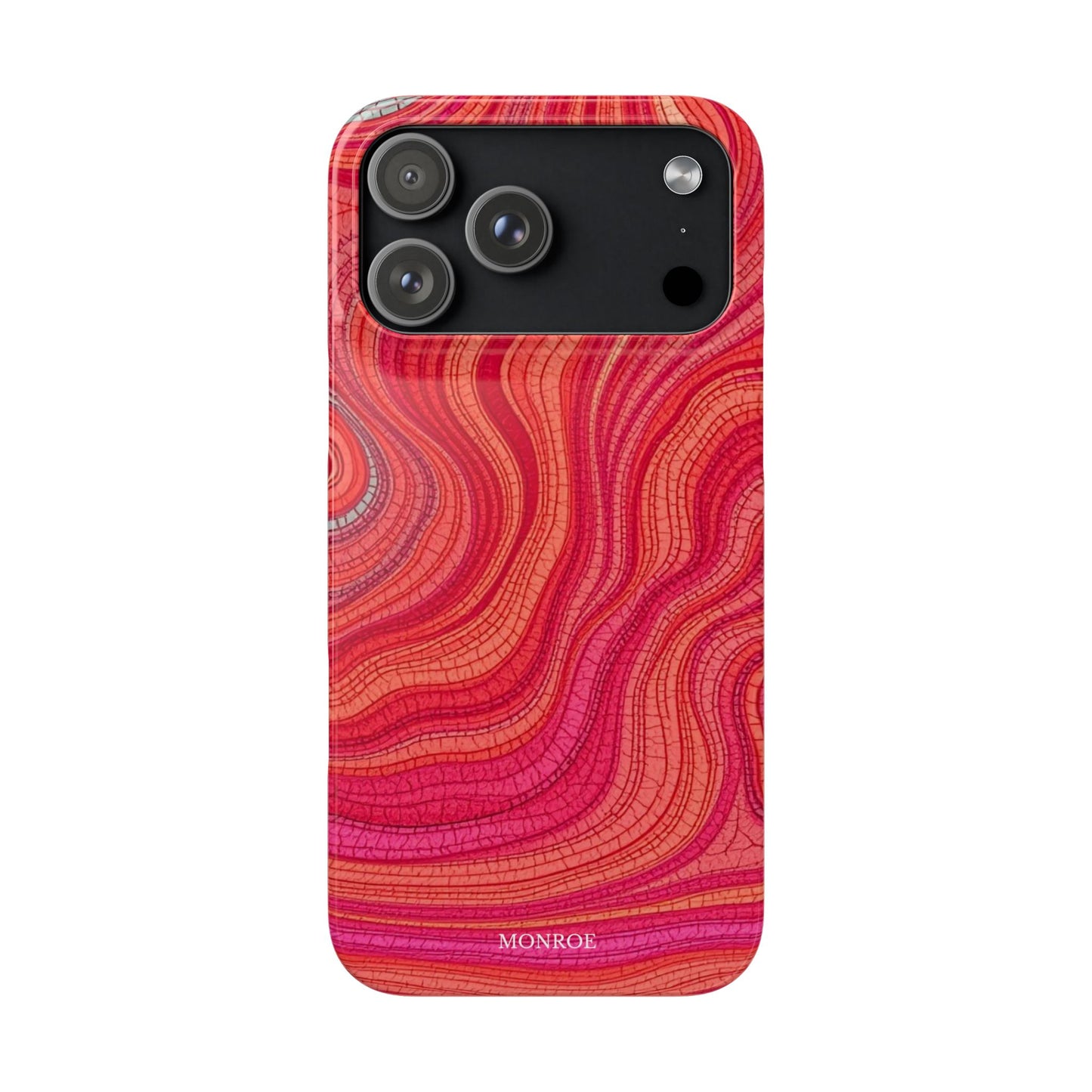 Retro Wavy Red Case