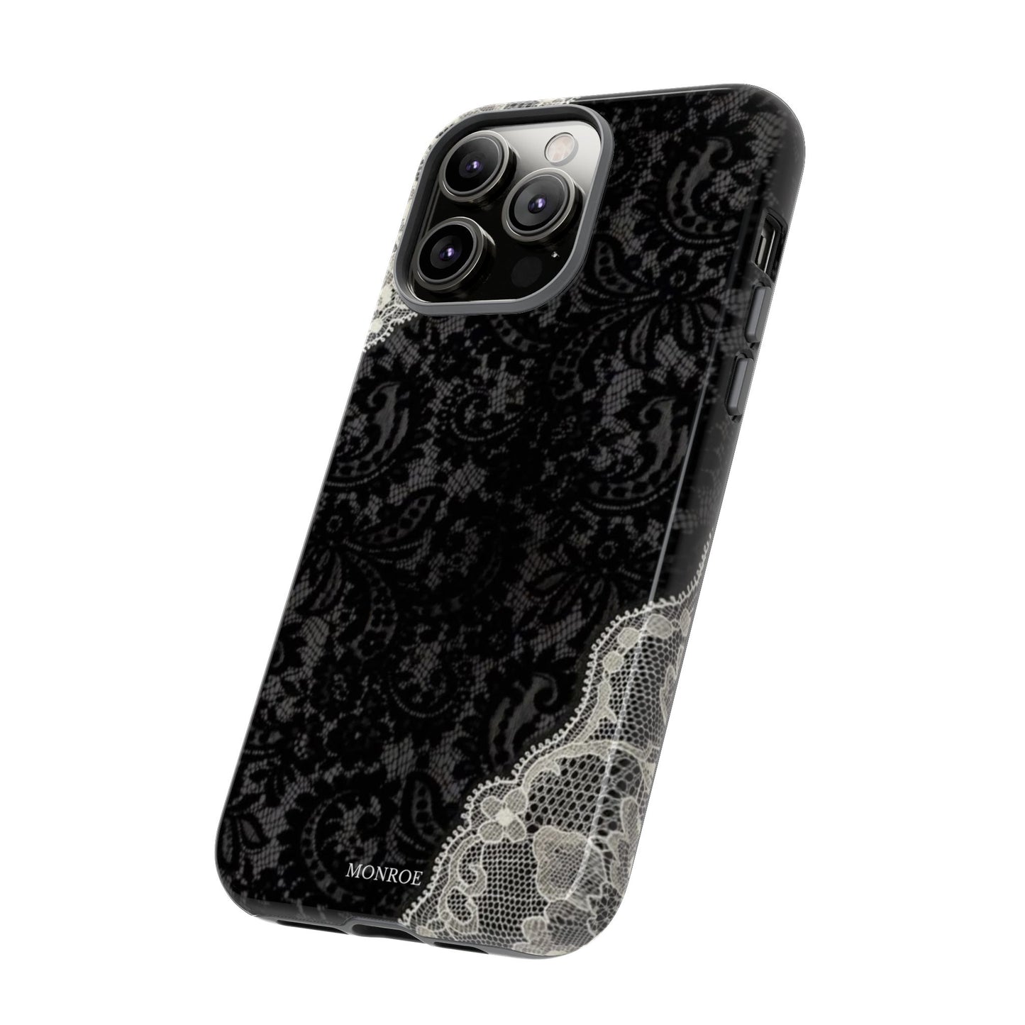 Black & White Edged Tough Case