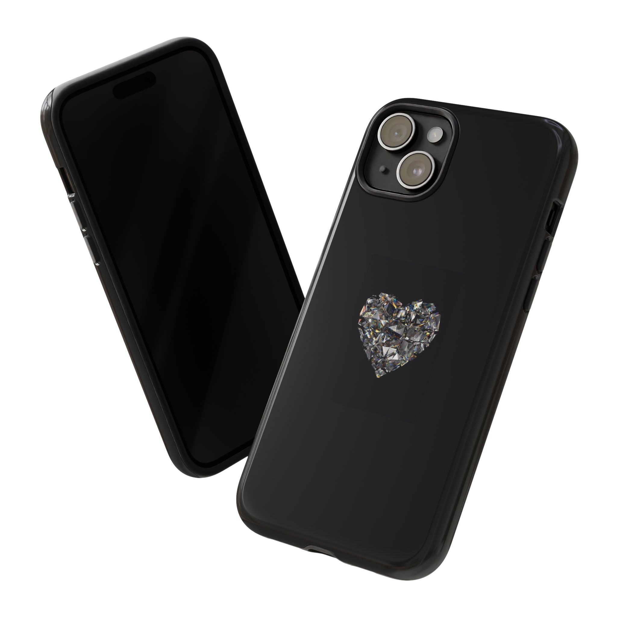 Crystal Heart Phone Case