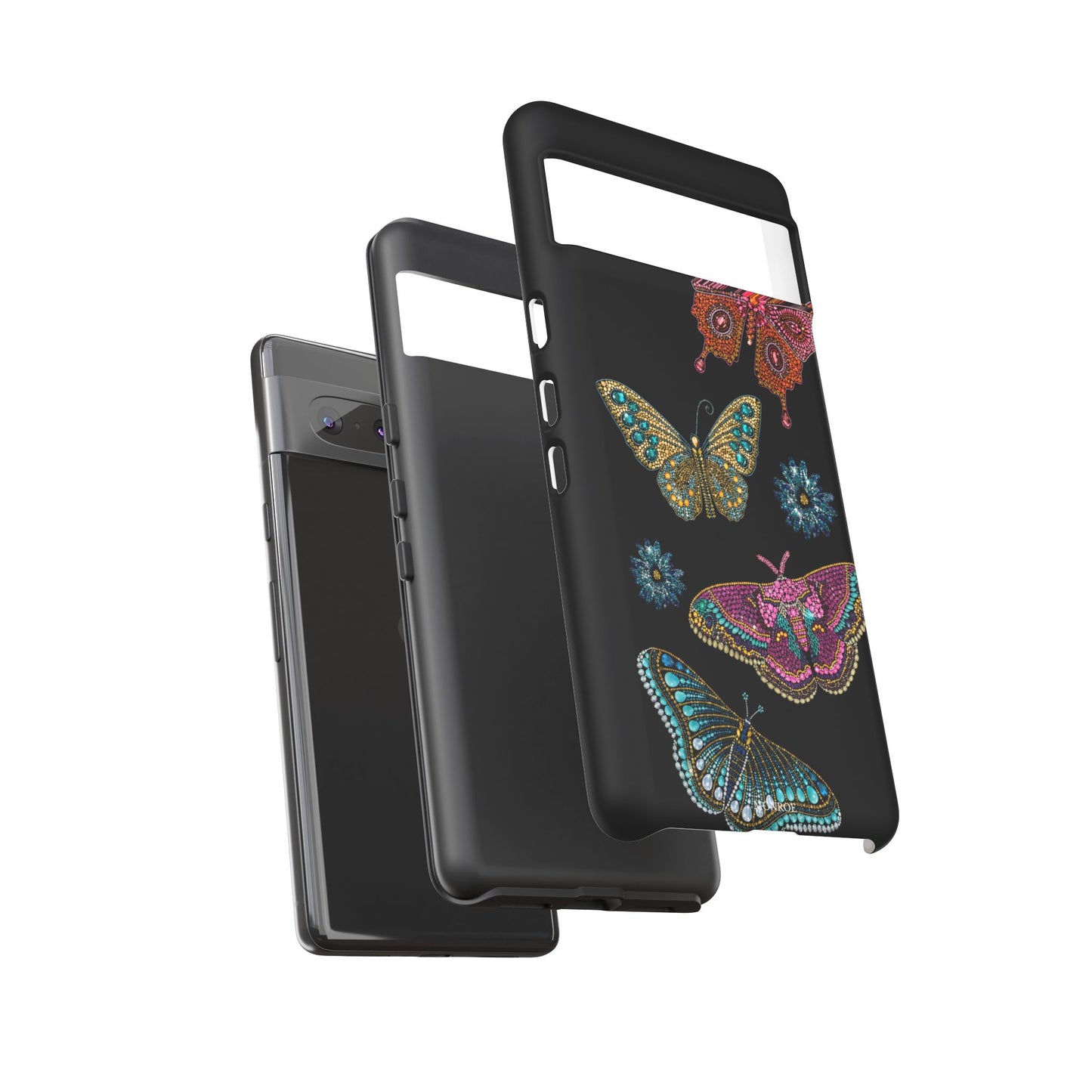 Butterfly Beaded Tough Case