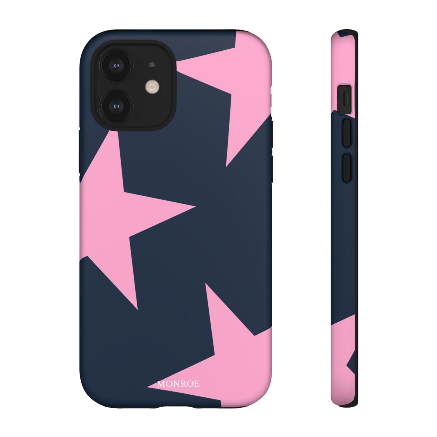 Navy & Pink Star Tough Cover