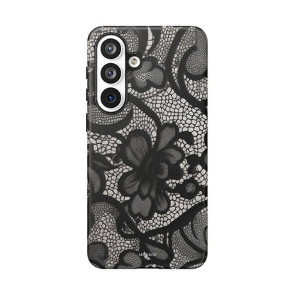 Black Floral Vintage Case