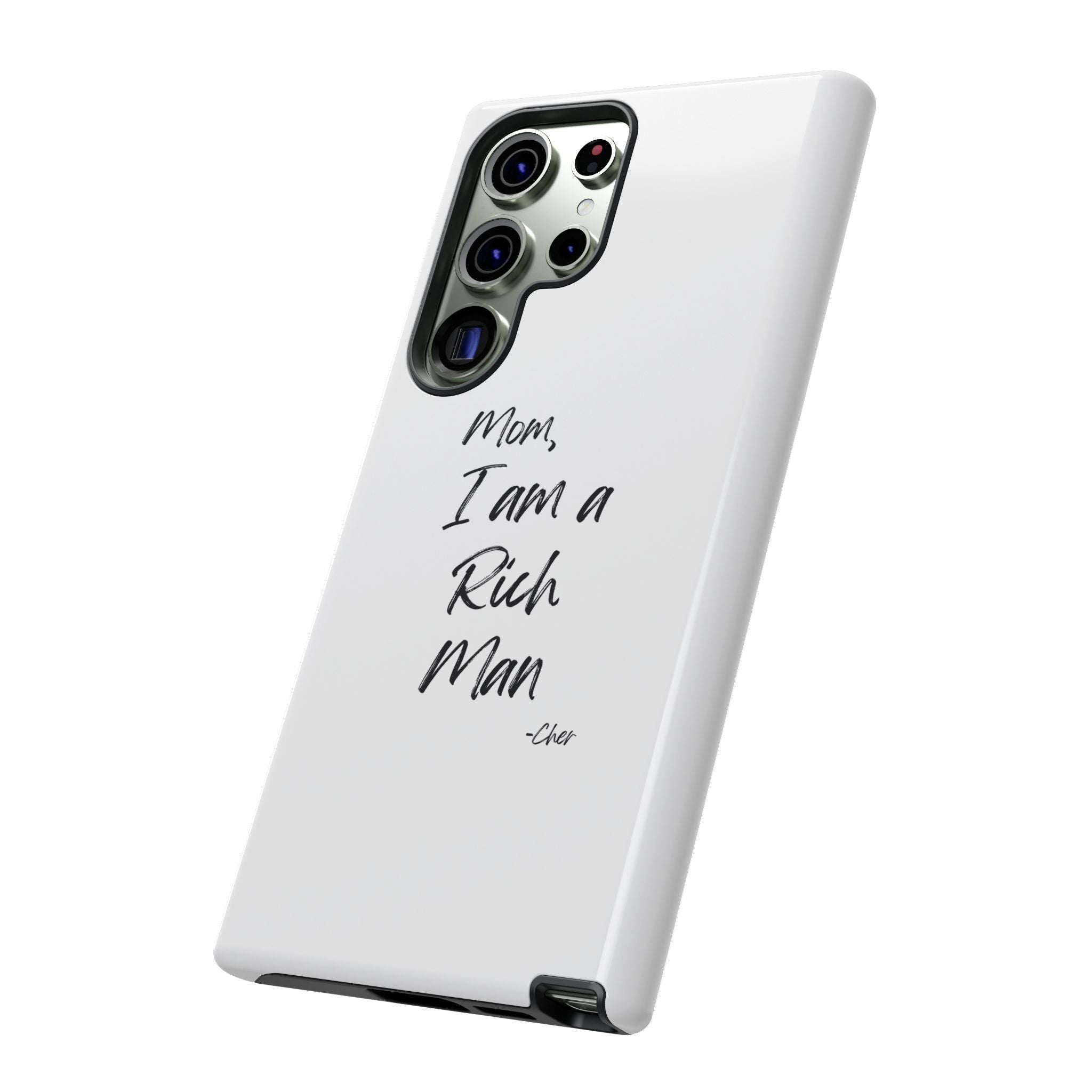 I Am a Rich Man Phone Case