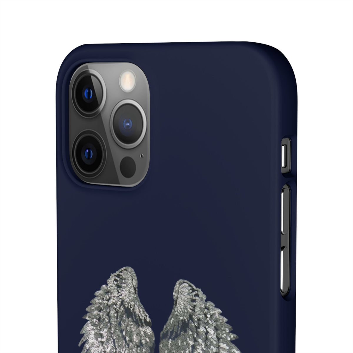 Navy Angel Wings Case