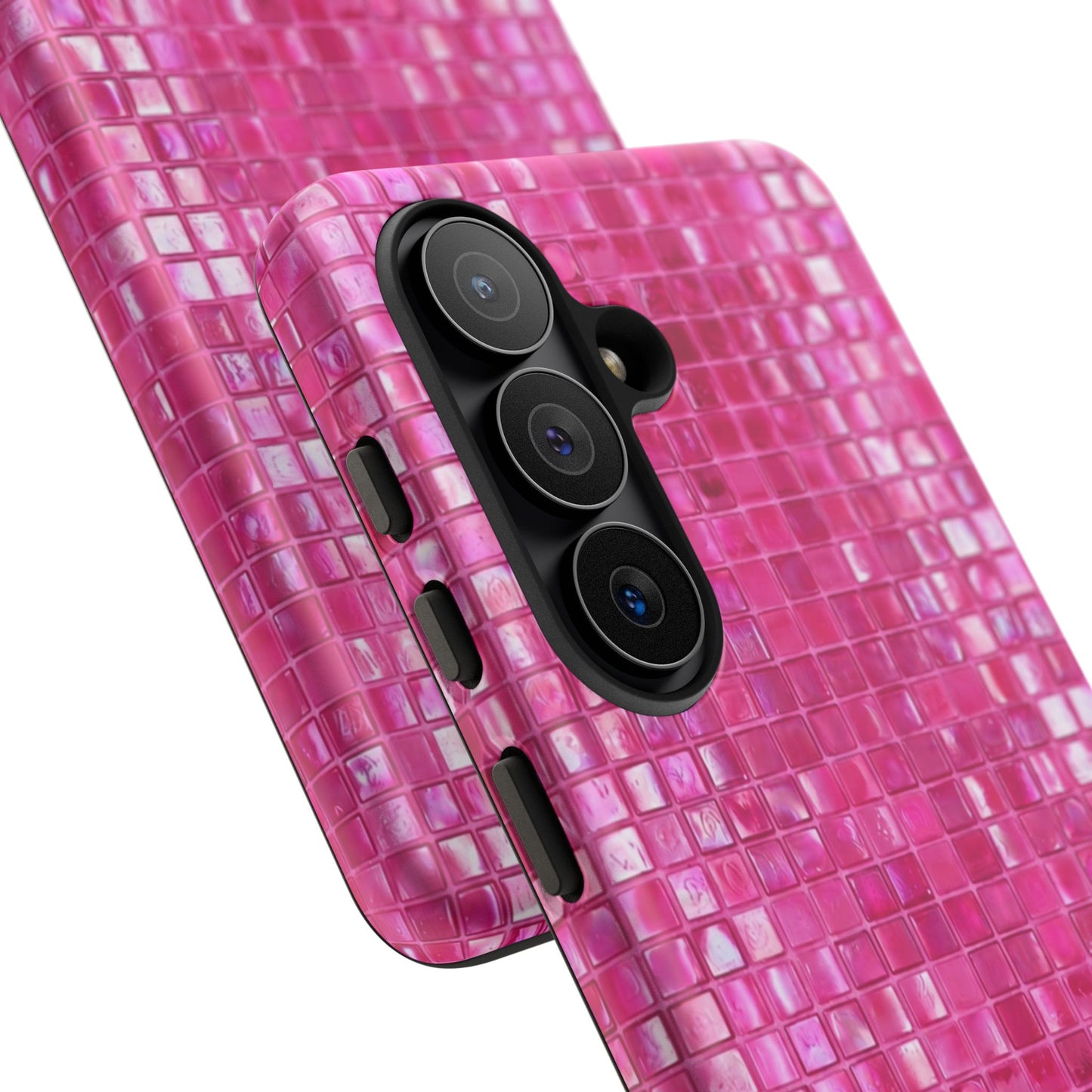 Hot Pink Mosaic Tough Case