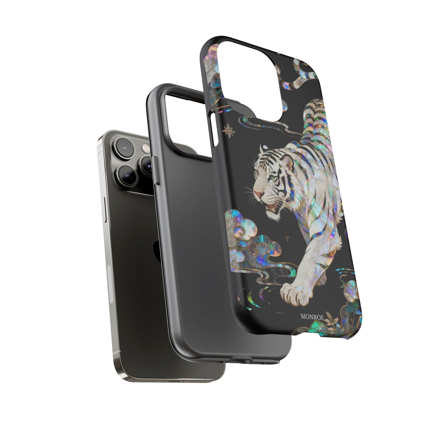 Iridescent White Tiger Tough Case