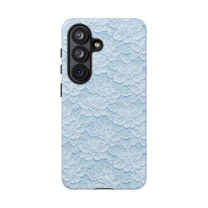 Glacier Blue Lace Tough Case