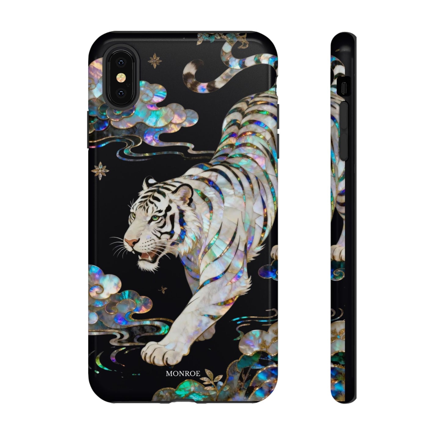 Iridescent White Tiger Tough Case