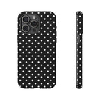 Black Polka Dot Phone Case