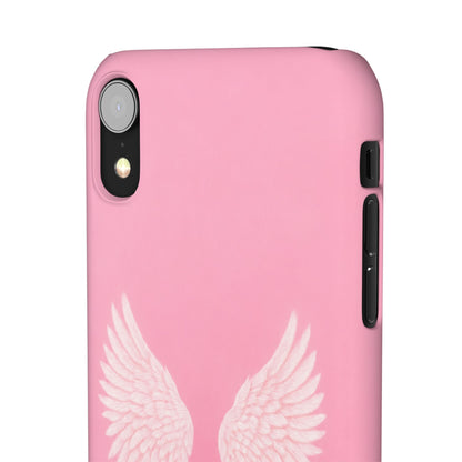 Pink Angel Wings Case