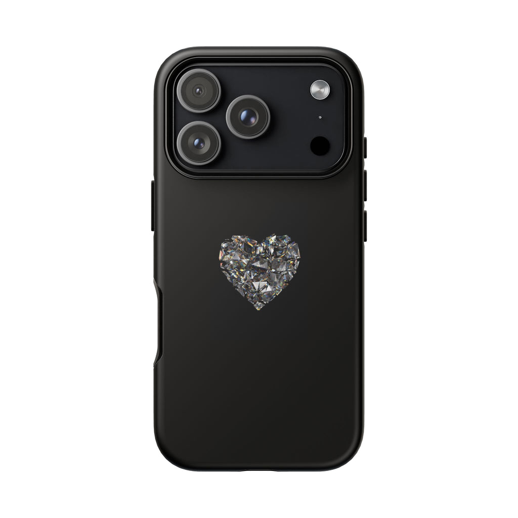 Crystal Heart Phone Case