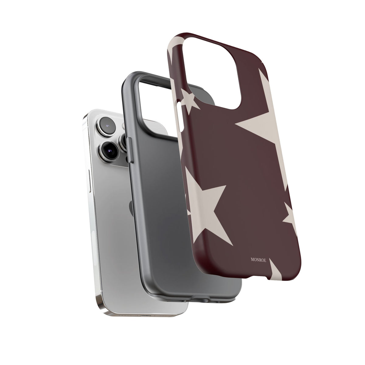 Burgundy Stars Tough Case