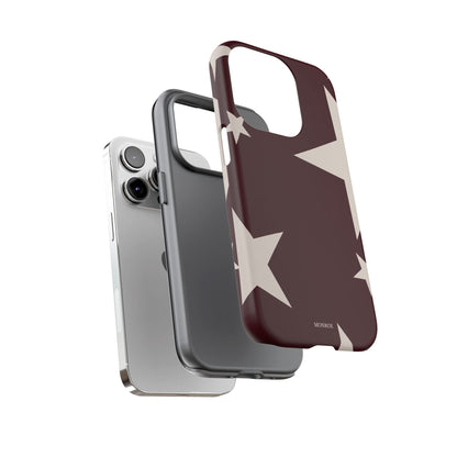 Burgundy Stars Tough Case
